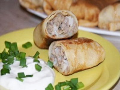 Блинчик с Мясом 3шт (240г)